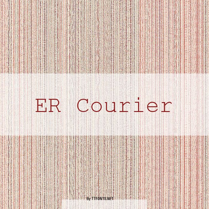 ER Courier example